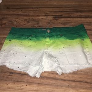 Ombré shorts